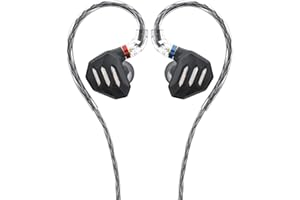 FIIO FH7S in-Ear Earphones High-Performance 1DD+4BA Hybrid Technology IEM Earbuds with 3.5/4.4mm Plug