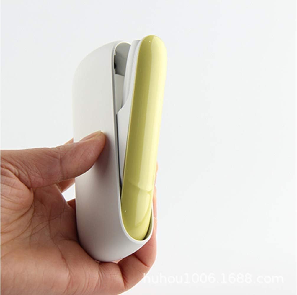 Magnetic Side Cover Case Fit for IQOS3.0, Replaceable Plating Caps (Yellow)