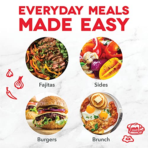 DASH Deluxe Everyday Electric Griddle with Dishwasher Safe Removable