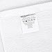 Amazon Basics Quick-Dry Towels - 100% Cotton, 3-Piece Set, White
