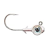 Z-Man Trout Eye Jigs Tackle, Pearl, 3/16 oz
