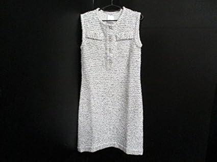 Amazon シャネル Chanel ワンピース レディース 白 黒 中古 服 ファッション小物 通販