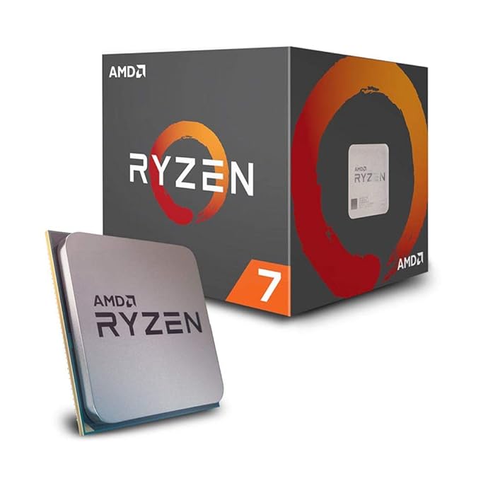 AMD 锐龙7 2700X 处理器 (r7) 8核16线程 3.7GHz AM4接口 盒装CPU处理器（附彩灯散热器） 6折$197.99史低 海淘转运到手约￥1465