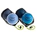 Massage Track Myofascial Release Balls for Mobility, Trigger Point and Physical Therapy, Set of 2 Soft and 2 Very Soft Balls