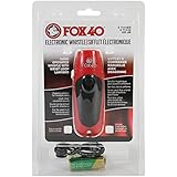 FOX 40 Electronic Whistle 3-tone 125 Db 9 Volt Battery