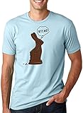 Bite Me Chocolate Easter Bunny T Shirt Funny Easter Basket Tee