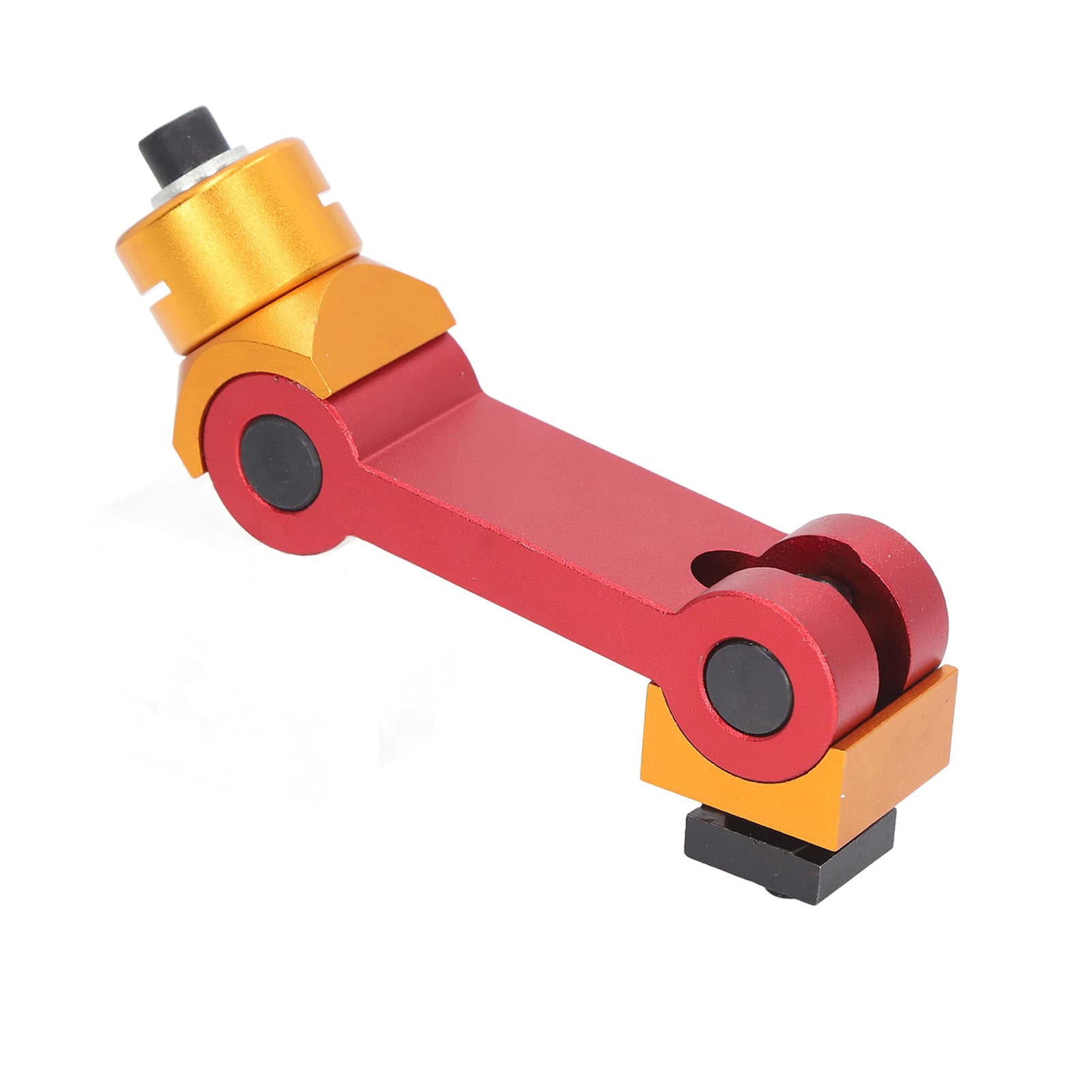 Adjustable Work Stop Locator, M12 170mm Mill Work Stop Part Locator, Alloy Vise Stop CNC Work Stop Locator Cemented Carbide Vise Stop Limiter Mill Machine Workpiece for T Slot