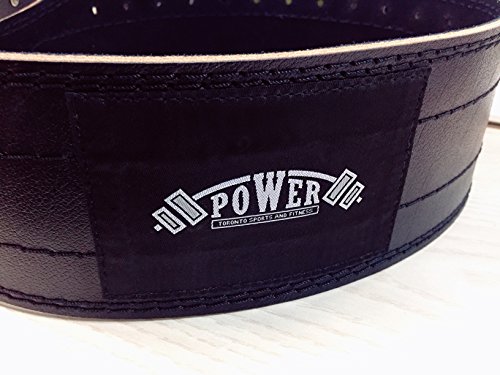 Toronto-Sports-and-Fitness-Weight-Lifting-Belt-with-Bonus-Training-Plan-Strength-Training-Workout-Equipment-for-Men-Premium-Cowhide-Leather-Black
