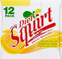 Squirt Zero Sugar Grapefruit Soda, 12 fl oz
