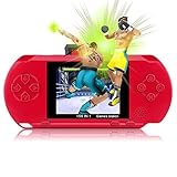 Handheld Game Console,YANX Classic Portable Video Game Console Game Player Christmas Halloween XMAS Birthday Gifts for Boy Kids Children-Red