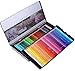 SJ STAR-JOY 72 Colored Pencils Professional Set for Adult Coloring Books, Premium Art Coloring Pencils with Vibrant Color, Perfect Holiday Gifts for Artist Drawing, Oil based soft core