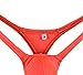 WOSESE Mens Swim Thong G-string Underwear Tangerine