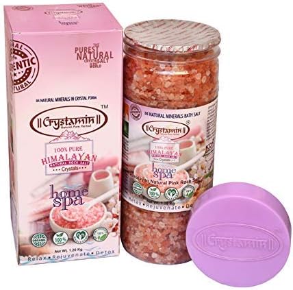 Original Natural Himalayan Pink Rock Salt for Bath and SPA 1200 GM