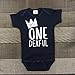 Olive Loves Apple Mr One-Derful Baby Boys 1st Birthday Bodysuit First Birthday Outfit for Boys