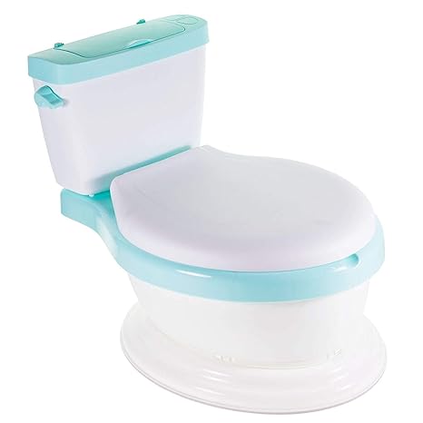Wishkey Western Style Toilet Training Potty Seat for Kids with Upper Closing Lid and Removable