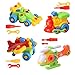 XADP Take Apart Toys Set-Racing Car,Airplane,Helicopter,Train with Educational Construction Tool Engineering Toys for Boys & Girls Age 3+