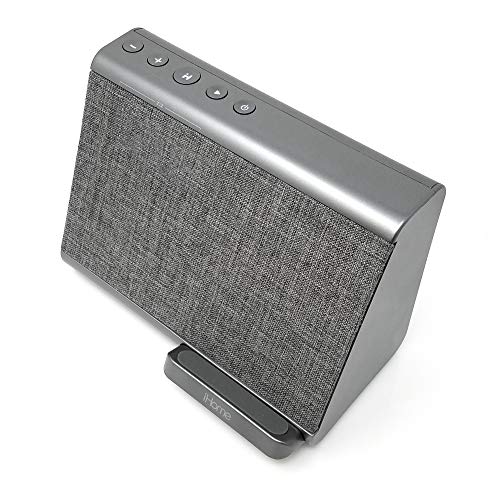 iHome iBTW39 Bluetooth Dual Alarm Clock with with USB and Qi Wireless