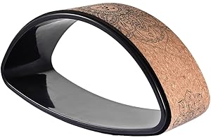 Yoga Wheel, Back Cracking Wheel Arch Shape, Backbends, Poses, and Balance Trainers - Stretch Your Back, Chest, and Spine