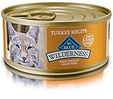 BLUE Wilderness Adult Grain Free Turkey Pate Wet Cat Food 5.5-oz (pack of 24)