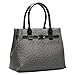 Hynes Victory Ostrich Handbag (Ash Black)