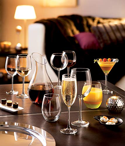 Arc International N7340 Luminarc Cachet 10 Ounce Martini Glass, Set Of 4, Clear