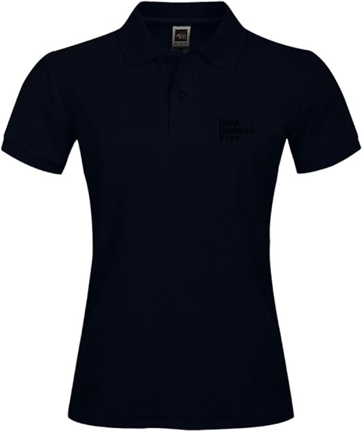 Women Black Polo Shirt Short Sleeve For Summer Wear Bbest