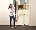 Dreambaby Liberty Extra-Wide Baby Safety Gate- with Smart Stay Open Feature - Fits Openings 39-42.5 inches Wide - White - Model L867