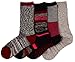 Kirkland Signature Ladies' Trail Socks Merino Wool (Pink), 4 Pairs, Fits Shoe Size: 4-10.5
