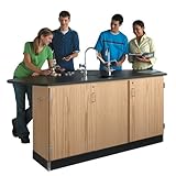 Forward Vision II 4-Student Workstation, with Flat Top