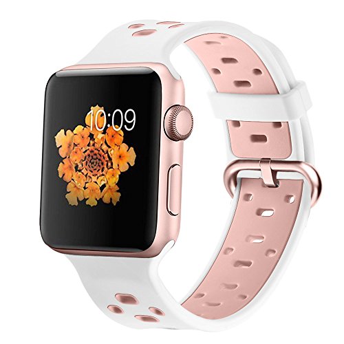 Silicone Watch Band Strap for Apple Watch 38mm (M/L)