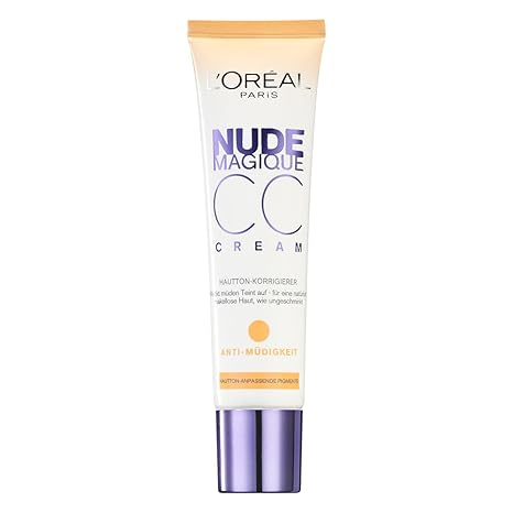 L'Oréal Paris Gesichts Make-up Nude Magique CC Cream Anti-Müdigkeit, 1er Pack