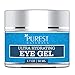Purest Naturals Anti-Aging QV Eye Cream Gel for Dark Circles, Puffiness, Wrinkles, Fine Lines & Bags - Best Eye Gel for Under & Around Eyes