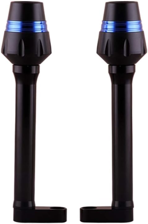 Bandidos CNC Frame Slider or Crash Protector for Yamaha R15 V3.0 & MT 15 Motobike (Black &Blue)