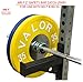 Valor Fitness Power Rack Safety Bar Extension Accessory Set for 2x2 Inch Frame with 1 Inch Hole - Fits Compatible Valor Power Racks - Home Gym Equipment