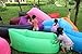 Air Sofa Outdoor Inflatable Lounger Hangout Compression Sleeping Bags Nylon Fabric With Carry Bags With Side Pocket