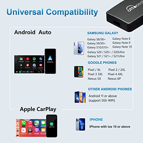 Wireless CarPlay Adapter - Upgrade Von Kabel Auf Kabellos Für IPhone & Android