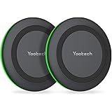 Yootech [2 Pack] Wireless Charger,10W Max Fast Wireless Charging Pad Compatible with iPhone 15/15 Plus/15 Pro Max/14/13/SE 20