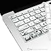 TOP CASE Marble Pattern Soft Silicone Keyboard Cover Skin Compatible with MacBook 13