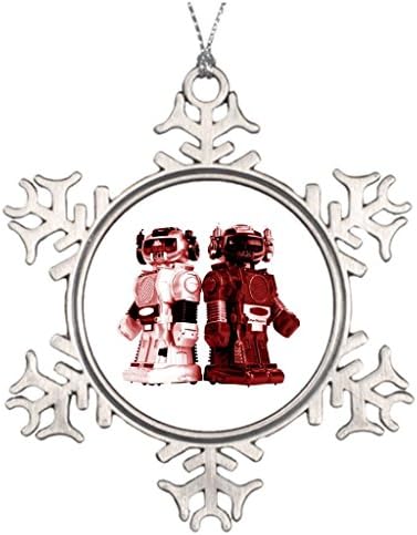 Mixture AK Personalised Christmas Tree Decoration Robots Toys Tree Centerpiece