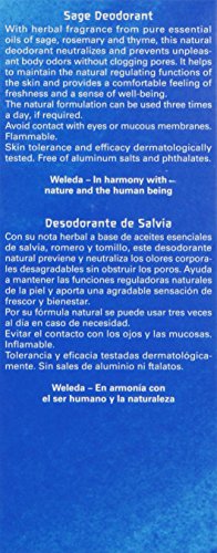 Weleda Sage Deodorant, 3.4-Ounce