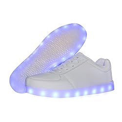 YuanRoad Unisex LED Shoes Light Up Shoes for Women