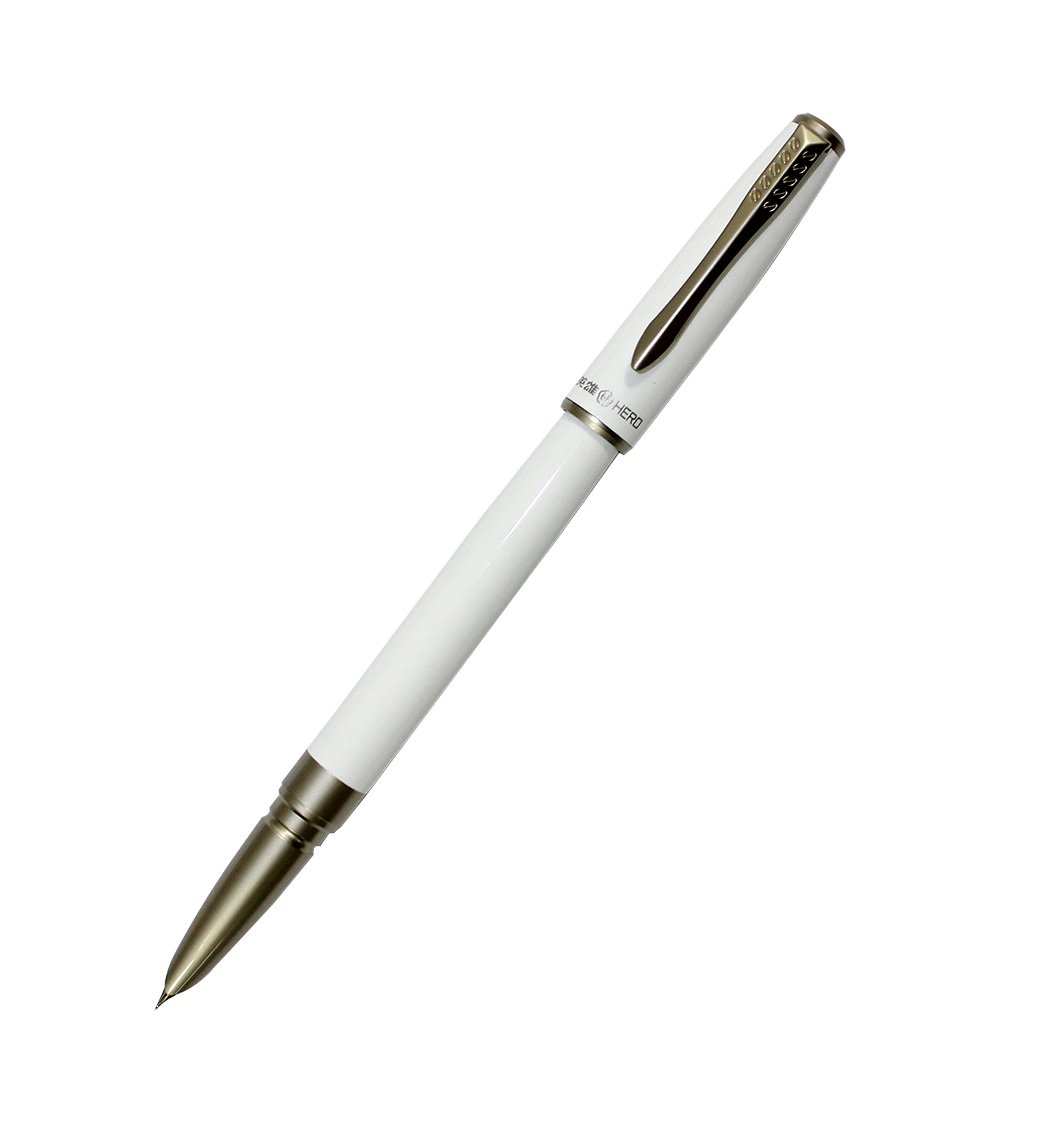 Ranvi Hero 1511 Molybdenum Nickel Extra Fine Fountain Pen,1 PCS, White