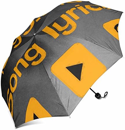 huaxingkeji Art Compact Travel Foldable Umbrella Windproof Protection Sun Rain Umbrella
