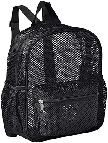 Semi-Transparent Mini Mesh Backpack
