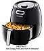 Air Fryer XL by Cozyna (5.8QT) with airfryer cookbook (over 50 recipes) and a basket divider