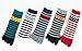 UBUMO Men's Toe Socks 5 Finger Crew Cotton (Pack of 4/5 / 6)