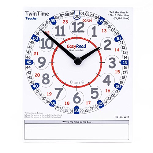 EasyRead TwinTime Teacher Edition, 13.5
