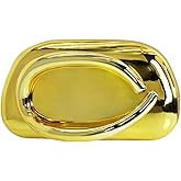 GSYPS Women Evening Clutch Purse Metal Handle Acrylic Purse Unique Shoulder Bag Causal Handbags for Bride Party Wedding