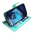 Droid Turbo 2 Case, LK Droid Turbo 2 Wallet Case, Luxury PU Leather Case Flip Cover Built-in Card Slots & Stand For Motorola Moto Droid Turbo 2, MINT