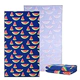 NovForth Microfiber Beach Towel -Large Beach Blanket Towel Ultra Soft Super Water Absorbent Multi-Purpose Beach Throw Towel Oversized 30